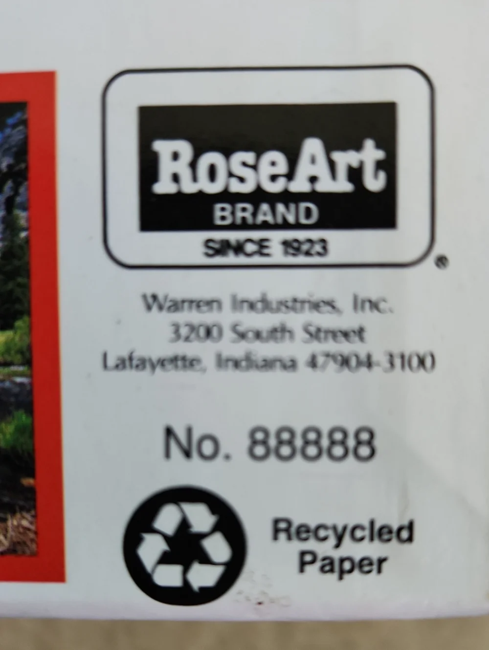 Rose Art vintage kodacolor